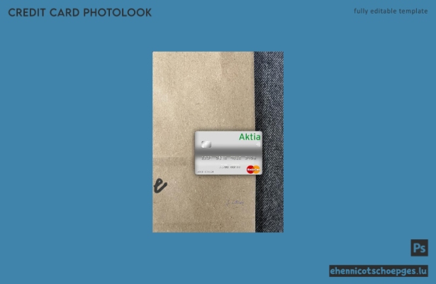 Finnische Aktia Sparkasse Mastercard Photolook Beispielvorschau